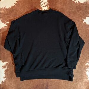 American Eagle Outfitters Black Crewneck Sweater